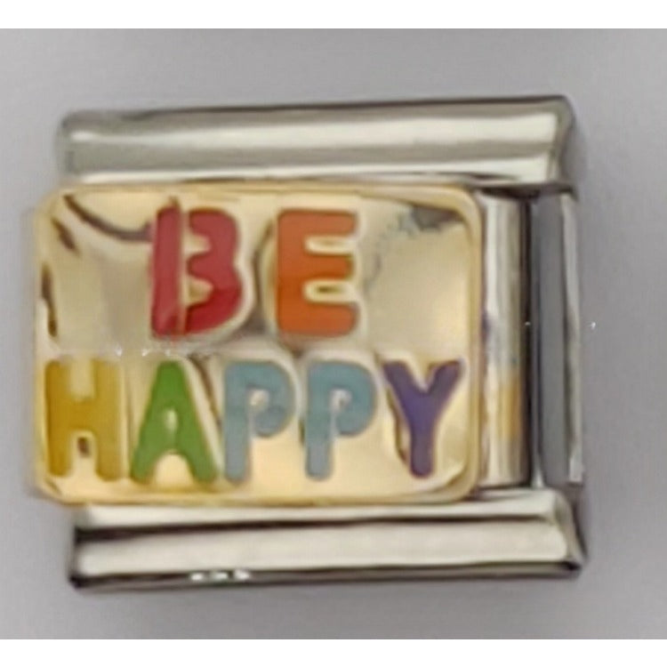 Wholesale Random 10PCS Italian Charm Bracelet Stainless Steel Module Bracelet Single Accessory Charms